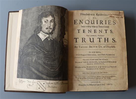 Brown, Thomas - Pseudodoxia Epidemica: Or Enquiries Into Very Many Received Tenents and Commonly, Presumed